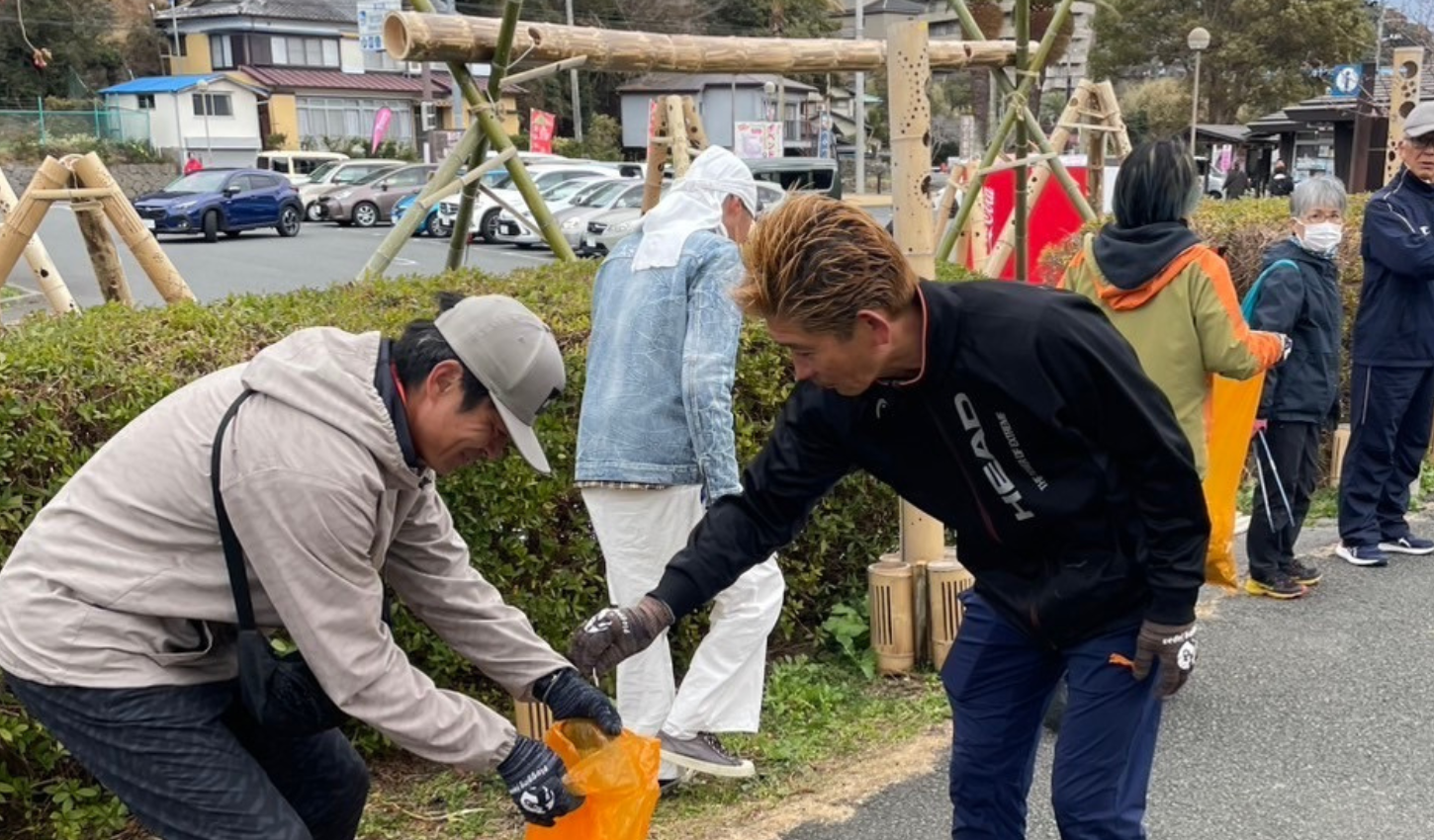 南伊豆プロギング風景 (1)