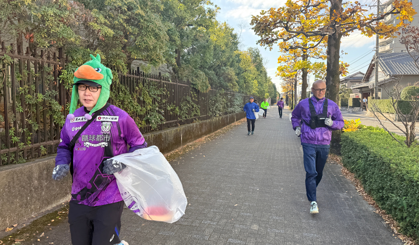藤枝プロギング風景
