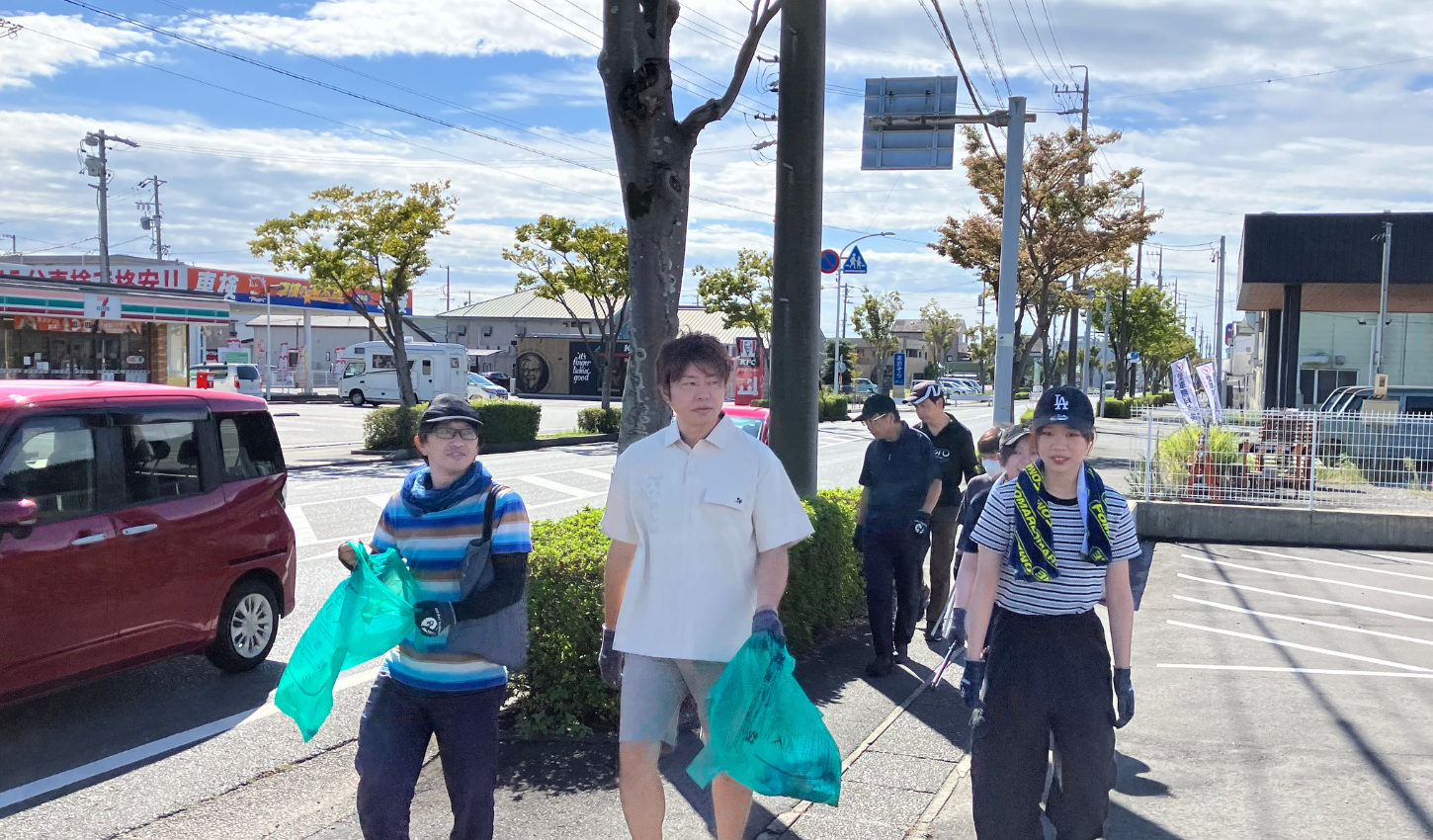 袋井プロギング風景